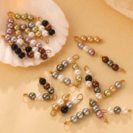 Pendentifs en perles en forme de lune pour femmes 2