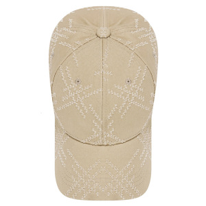 Casquette De Baseball Unisexe En Coton À Forme Géométrique Décontractée De La Série Simple h5 Image4
