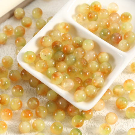 1 sachet de perles de pierres naturelles à dégradé de couleurs (10 perles par sachet) 2