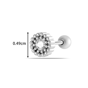 Boucles D'Oreilles Piercing Pour Femme, Motif Serpent Et Papillon, Couleur Cuivre Doré Et Zircon, Collection Simple h5 Image2