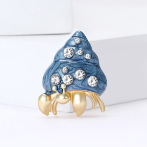 Broches En Alliage Et Strass Style Océanique, Collection Luxueuse h5 Image2