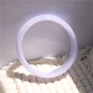 Bracelets Pour Femmes En Acrylique, Forme Irrégulière Rétro, Couleur Dégradée, Collection Simple h5 