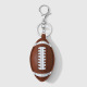 Porte-clés ballon de rugby marron (1 pièce) Image5