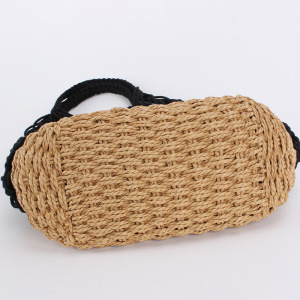 Sac Carré Femme En Coton Tissé Multicolore Style Vacances h5 Image4