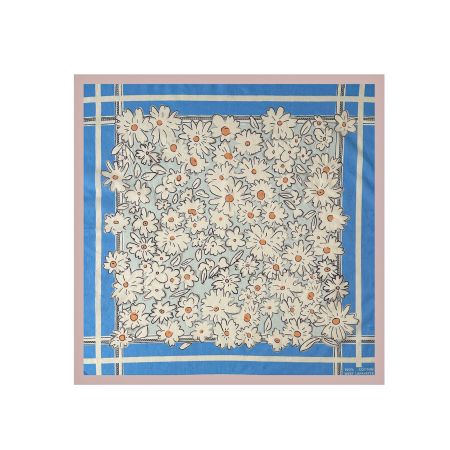 Écharpes d'été en coton à fleurs douces pour femmes, collection romantique 2