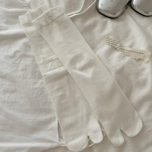 Chaussettes Mi-Mollet Élégantes Et Unies À Rebond Élevé h5