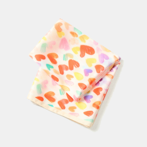 Écharpes D'Été Pour Femmes En Polyester, Motif Cœur Et Couleurs Assorties, Collection Romantique h5 Image4