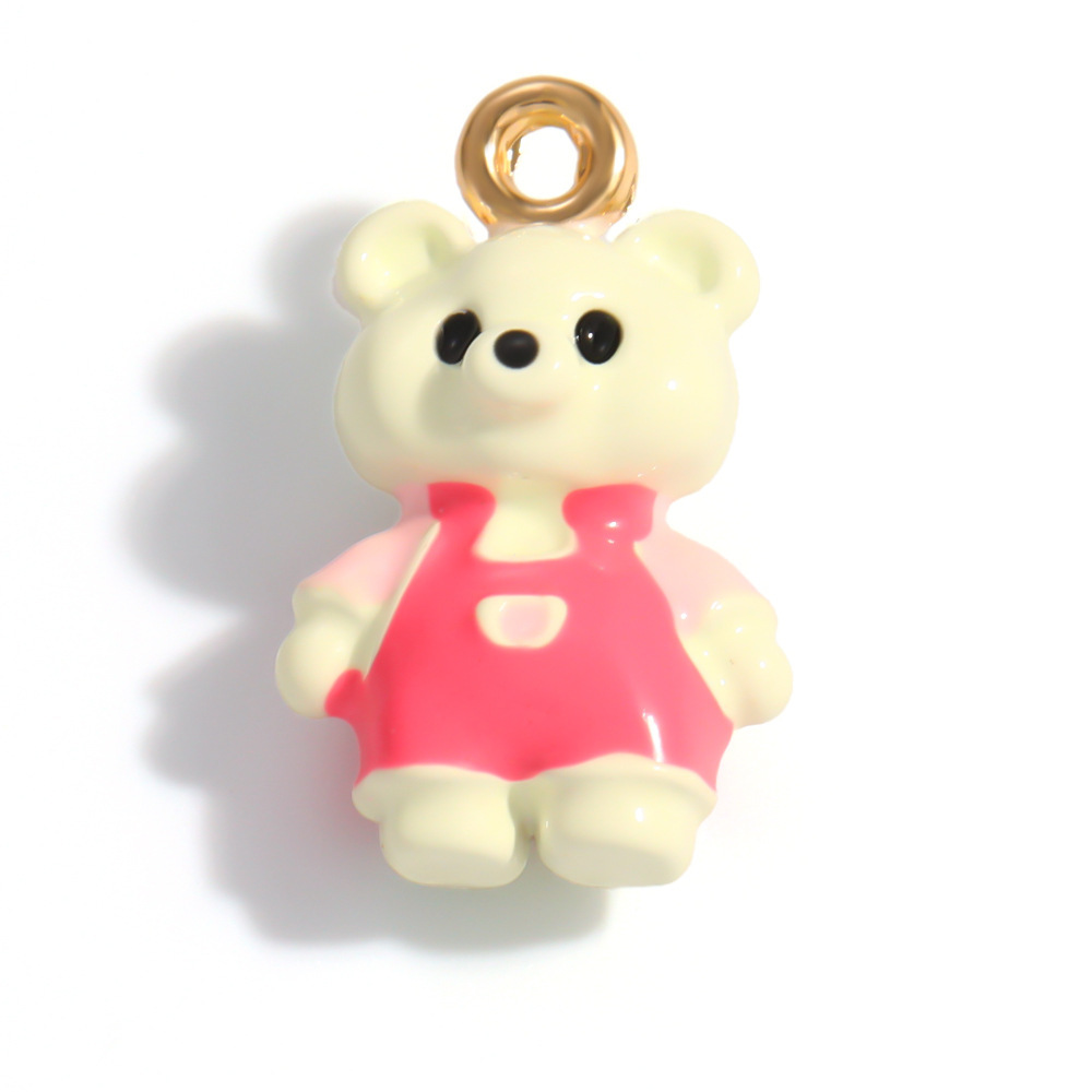 Pendentifs Pour Femmes En Alliage Doré, Motif Animaux, Fruits Et Aliments, Collection Simple Series Diy Image2
