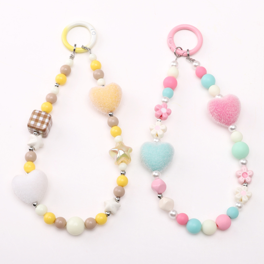 Collection Romantique - Perles Acryliques En Forme De Cœur À Faire Soi-Même - Bijoux En Perles Acryliques En Forme De Cœur À Faire Soi-Même h5Image5