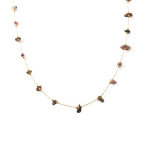 Colliers De Perles Pour Femmes, Collection Simple, Daily Chain, En Pierres Naturelles Couleur Or h5 Image6