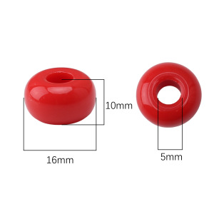 Perles De Résine Rondes Unies, Simples Et Faciles À Réaliser Soi-Même, Série De Perles En Résine. h5 Image3