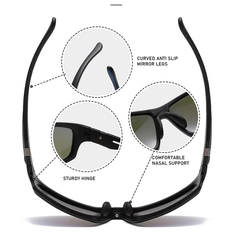 Lunettes De Sport Unisexes Simple Series, Coloris Unis, Dégradés Et À Couleur Mixte. Image4
