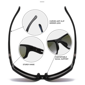 Lunettes De Sport Unisexes Simple Series, Coloris Unis, Dégradés Et À Couleur Mixte. h5 Image4