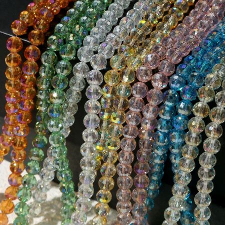 1 sachet de perles de bijoux en cristaux synthétiques (20 perles par sachet)