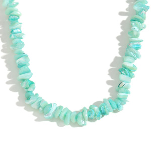 Colliers De Perles Simples En Pierres Naturelles Pour Femmes h5 Image5
