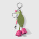 1 porte-clés rose rouge Image2