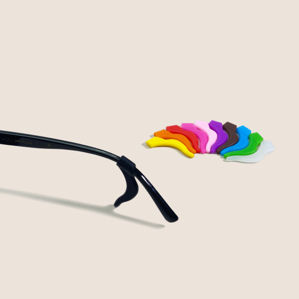 Lunettes Simple Series Daily Color Solid Gel Gel Hooks Anti-Slip Ear Coats Image3