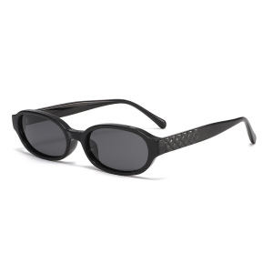 Lunettes De Soleil Décontractées À Imprimé Léopard, Couleur Unie, De La Série Simple h5 
