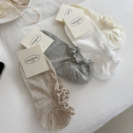 Chaussettes basses unies basiques 2