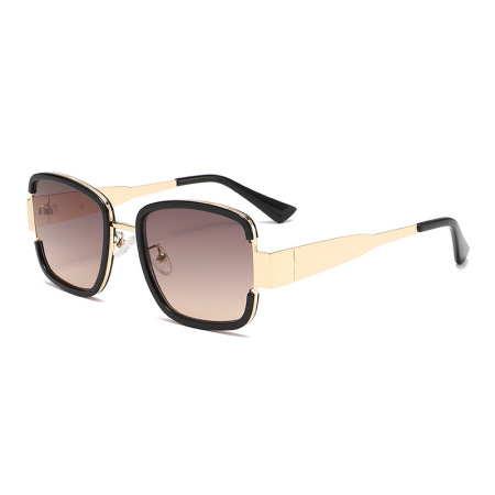 Lunettes de soleil unisexes élégantes à dégradé de la série Simple