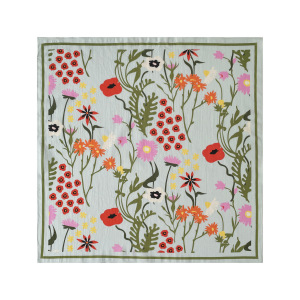 Écharpes D'Été En Coton À Fleurs Douces Pour Femmes, Collection Romantique h5 