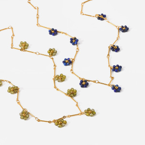 Colliers Pendentifs Élégants En Acier Inoxydable Doré, Couleur Fleur, Collection Romantique Pour Femmes h5 Image4