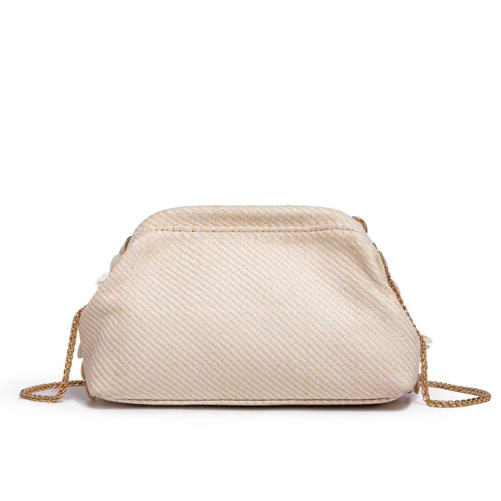 Sac À Oreiller Pour Femme, Style Soirée, Couleur Unie, Tissé, Motif Coquillages. Image5