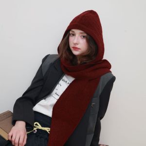 Chapeau À Oreillettes En Laine Unie, Style Rétro, De La Série Simple h5 