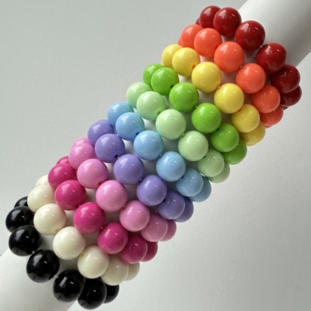 Bracelets en perles de résine pour femmes
