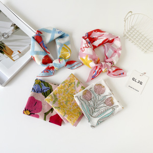 Écharpes D'Été En Coton Style Océan Pour Femmes h5 Image2