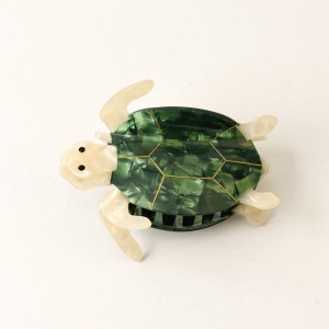 Série Simple, Mignonne Tortue De Dessin Animé, Style Océanique, Dégradé De Couleurs Mélangées, Griffes En Acétate h5 