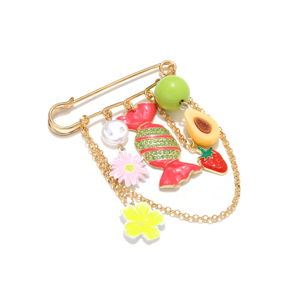 Broches En Alliage De Fruits Sucrés De La Série Romantique Image4