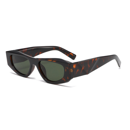 Lunettes de soleil rétro Simple Series à dégradé de couleurs mélangées 2