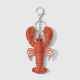 Un porte-clés homard orange-rouge Image5