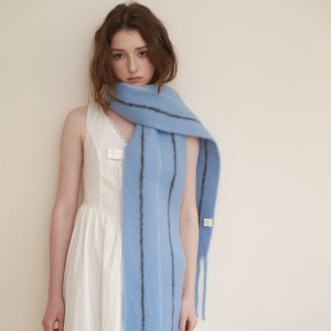 Écharpes D'Hiver En Laine Et Polyester, Coloris Uni, À Franges, Collection Simple Series Daily h5 Image2
