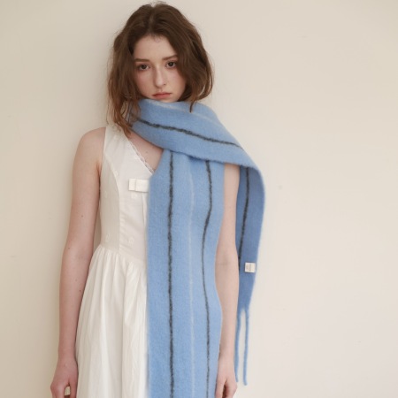 Écharpes d'hiver en laine et polyester, coloris uni, à franges, collection Simple Series Daily 2