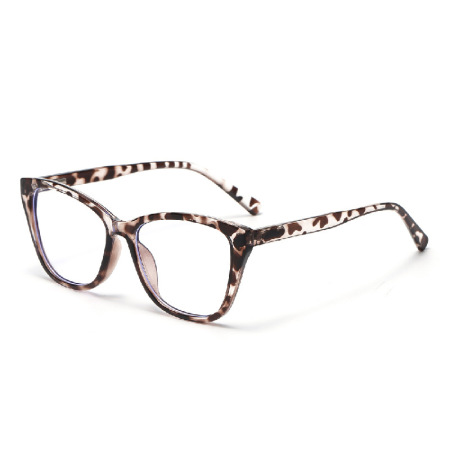 Lunettes de vue unisexes Simple Series Daily à imprimé léopard, dégradé de couleurs, à motifs mixtes.
