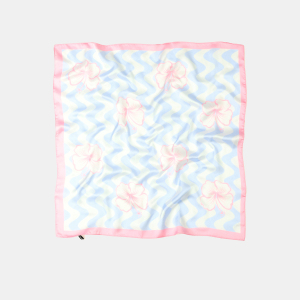 Écharpes D'Été En Polyester À Rayures Douces Et Motifs Trèfle Multicolores, Collection Romantique h5 