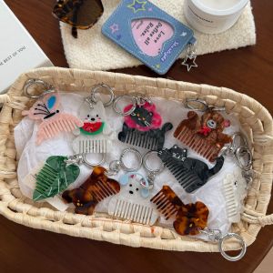 Porte-Clés Et Mini-Peignes En Forme D'Animaux Mignons h5 Image3