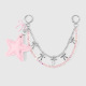 Un porte-clés en forme d'étoile rose Image2