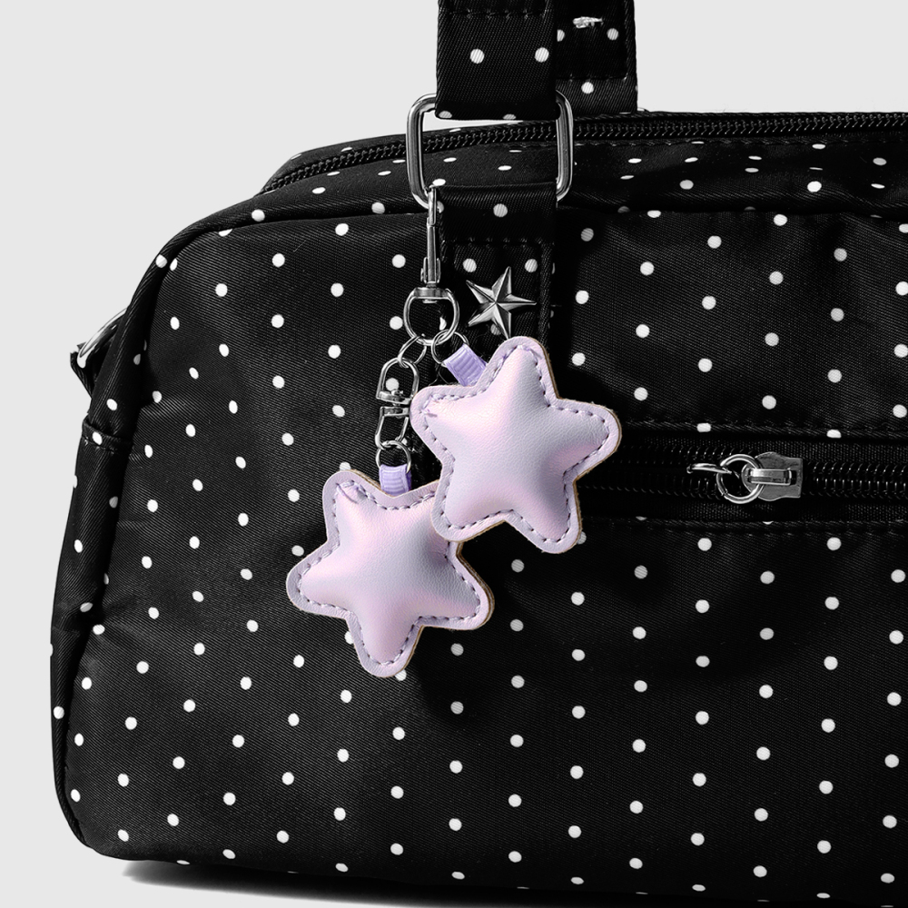 Collection Simple - Perles Fleurs Douces - Breloques En Cuir Étoile Image4