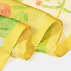 Écharpes D'Été En Polyester Multicolores À Fleurs Douces, Collection Romantique h5 Image5