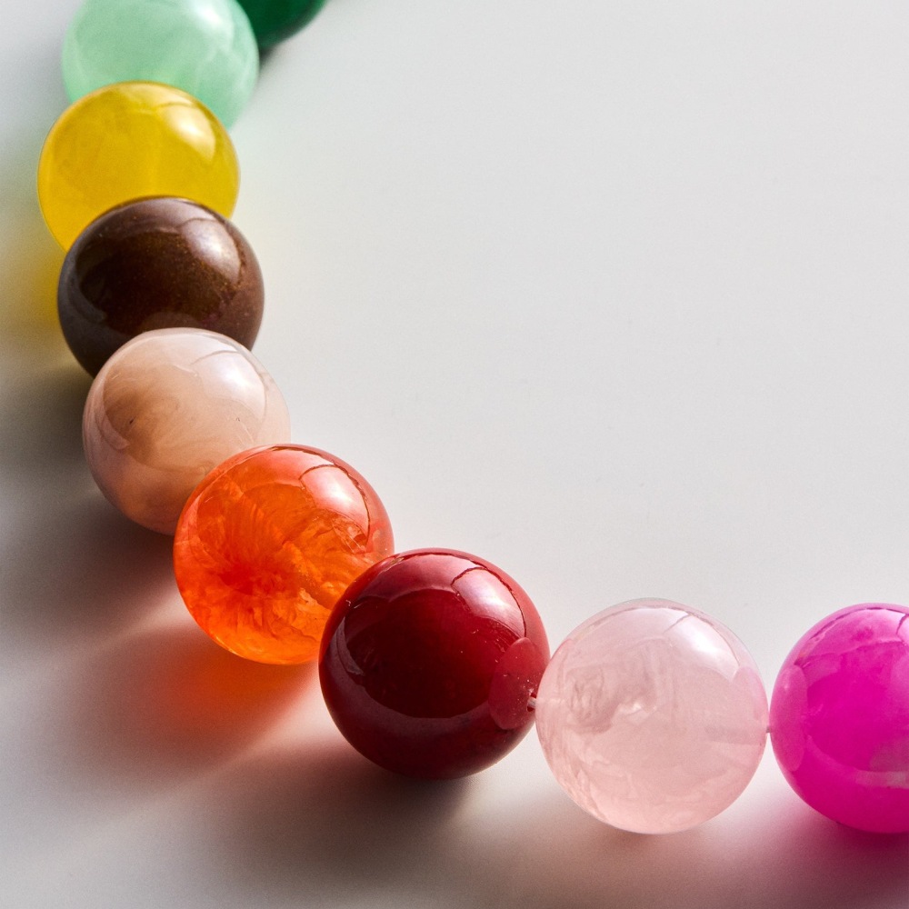 Colliers De Perles Acryliques Pour Femmes Image3