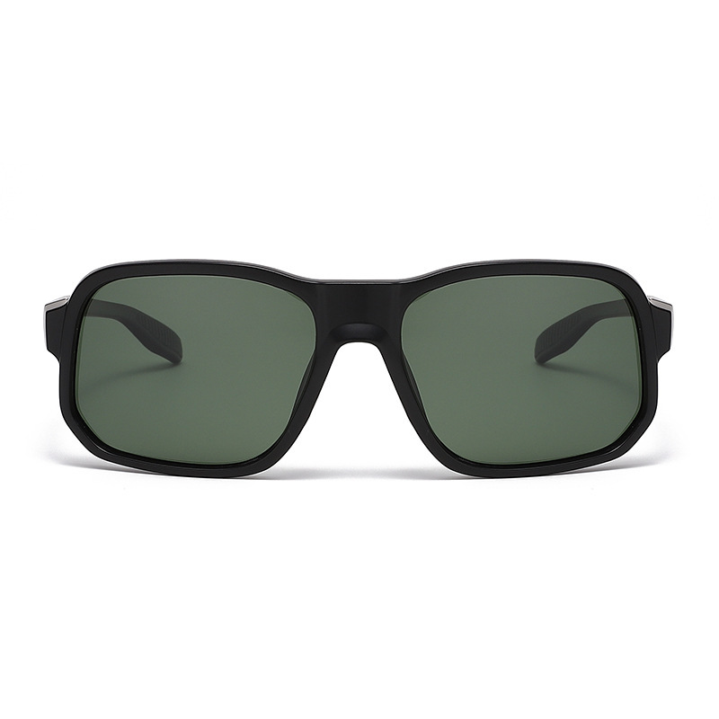 Lunettes De Soleil Femme Simple Series Sports À Dégradé De Couleurs Mixtes, Style Cyclisme h5Image3