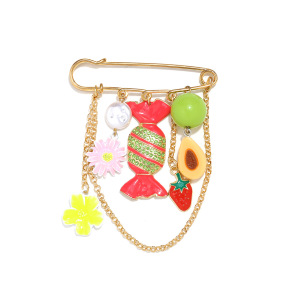 Broches En Alliage De Fruits Sucrés De La Série Romantique h5 Image2