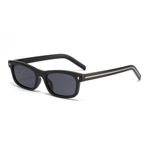 Lunettes De Soleil Unisexes Décontractées À Imprimé Léopard Dégradé De La Série Simple h5 