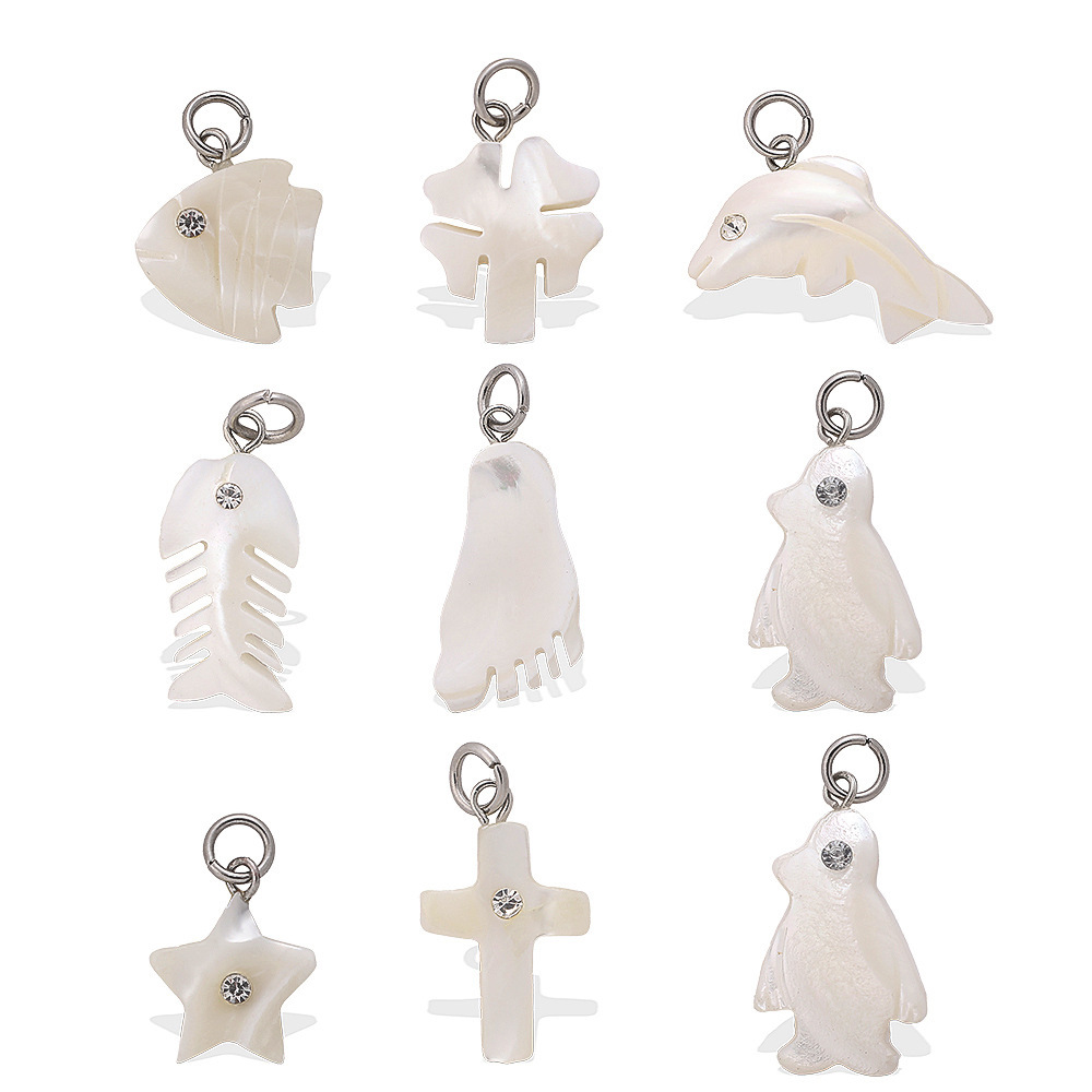 Pendentifs En Coquillage De Trèfle À Faire Soi-Même Image4