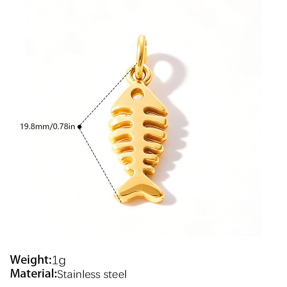 Pendentifs Simples À Réaliser Soi-Même, De Forme Irrégulière, De Style Océanique, En Acier Inoxydable Étanche, Couleur Or Et Strass.