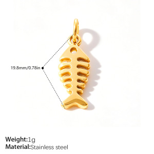 Pendentifs Simples À Réaliser Soi-Même, De Forme Irrégulière, De Style Océanique, En Acier Inoxydable Étanche, Couleur Or Et Strass. h5