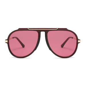 Lunettes De Soleil Unisexes Simple Series Daily À Imprimé Léopard Dégradé h5 Image4